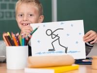 Изображение-заглушка для вебинара Как научить младшего школьника изображать человека в движении: творческий мастер-класс для взрослых и детей