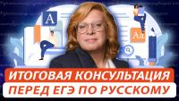 Изображение-заглушка для вебинара Итоговая консультация перед ЕГЭ по русскому языку . Что сказать классу на последнем уроке