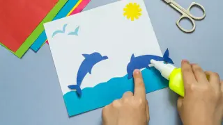 Аппликация на уроках английского языка
